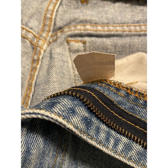 Ivy Brown Jeans Women's 10 Vintage‎ Light Blue High Rise Academia Tapered USA - Picture 12 of 14